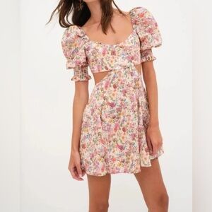 For Love and Lemons Arya Mini Dress NWOT sz medium